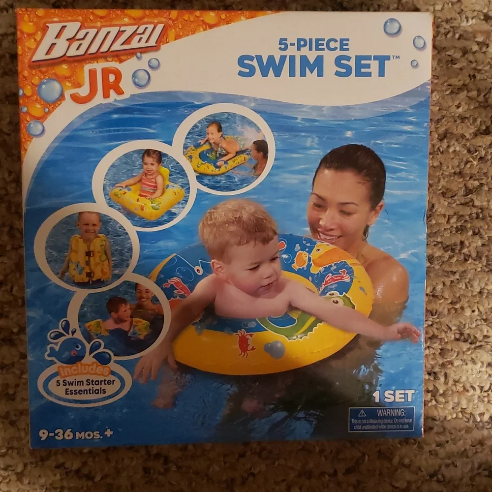 Banzai Jr. 5 piece swim set